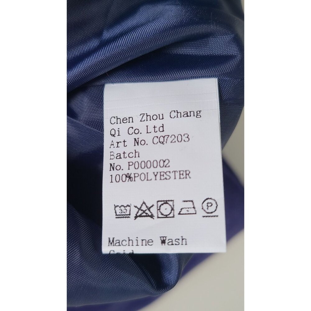 Girls Velvet Coat Royal Blue Size 3T / 4T Bow & Pom Pom Trim Elegant Winter - Picture 7 of 10